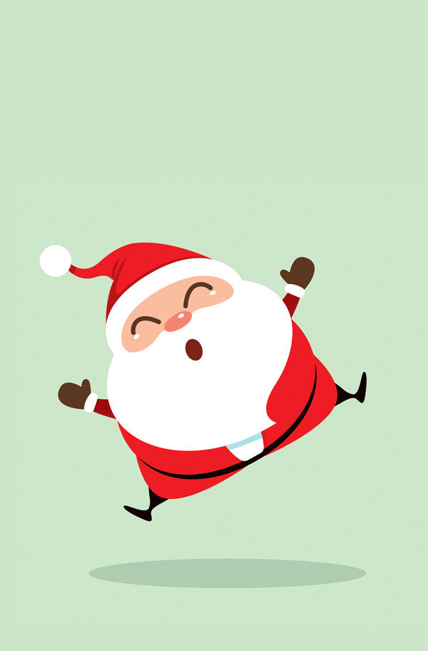 Jumping Santa Tag